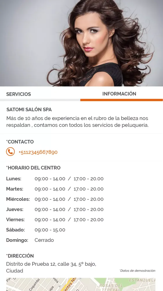 Satomi Salón Spa Screenshots