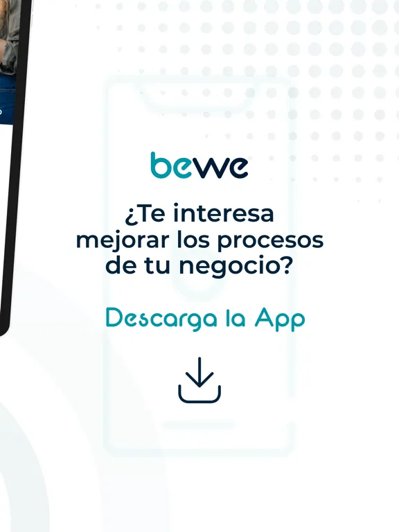 Ảnh chụp màn hình của Bewe para negocios iPad 
