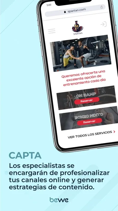 Ảnh chụp màn hình của Bewe para negocios
