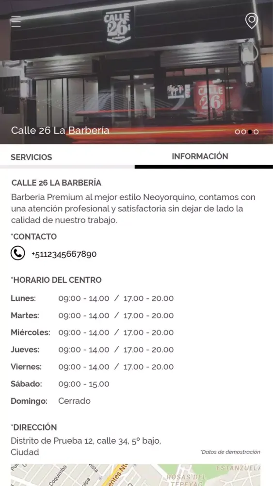 Captures d'écran de Calle 26 La Barbería