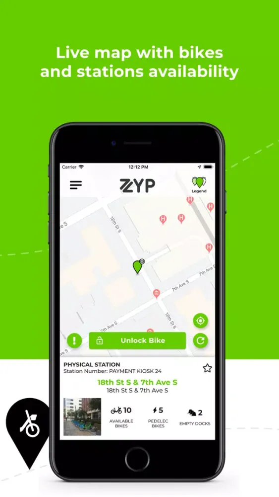 Official Zyp Bikeshare应用截图