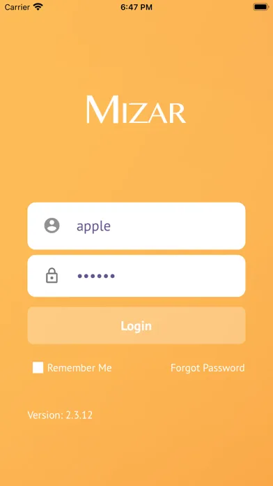 Mizar سکرین شاٹس
