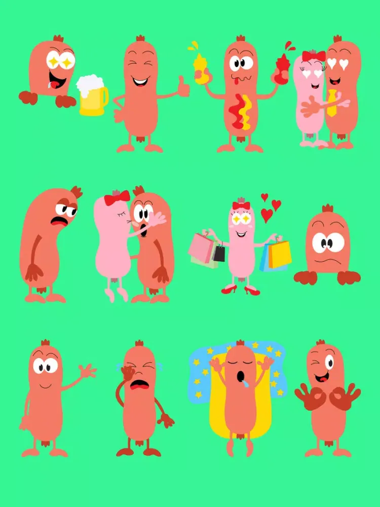 Mr & Mrs Parkys Domoji iPad 应用截图