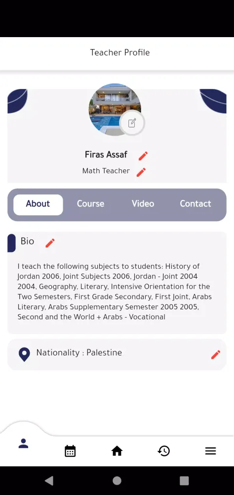 Screenshot di Ezydars Teacher