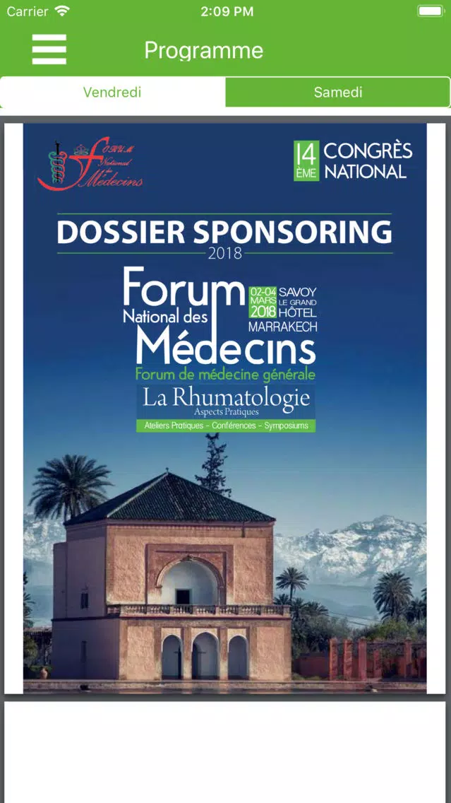 Screenshot di FORUM2018
