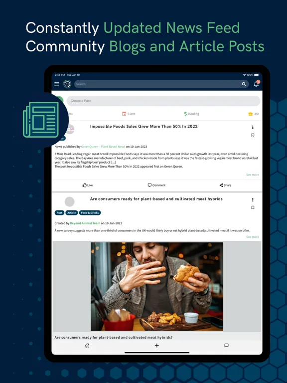 Captures d'écran de Beyond Animal - Vegan App iPad 