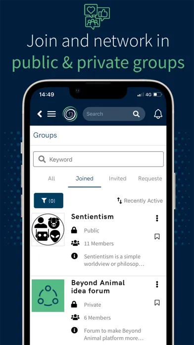 Captures d'écran de Beyond Animal - Vegan App