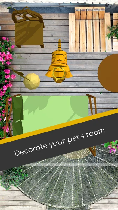 Tangkapan skrin CurioPets AR