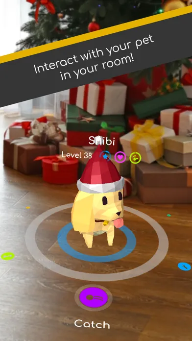Tangkapan skrin CurioPets AR