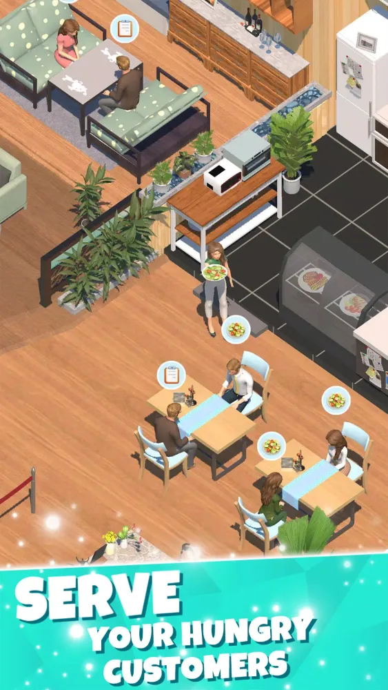 Zrzuty ekranu Restaurant Story