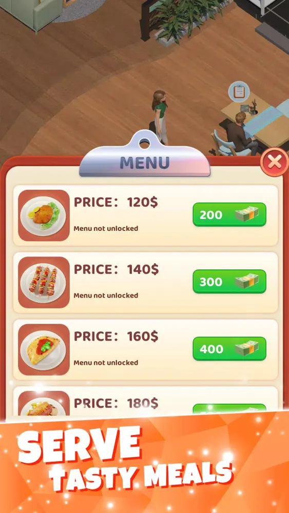 Zrzuty ekranu Restaurant Story