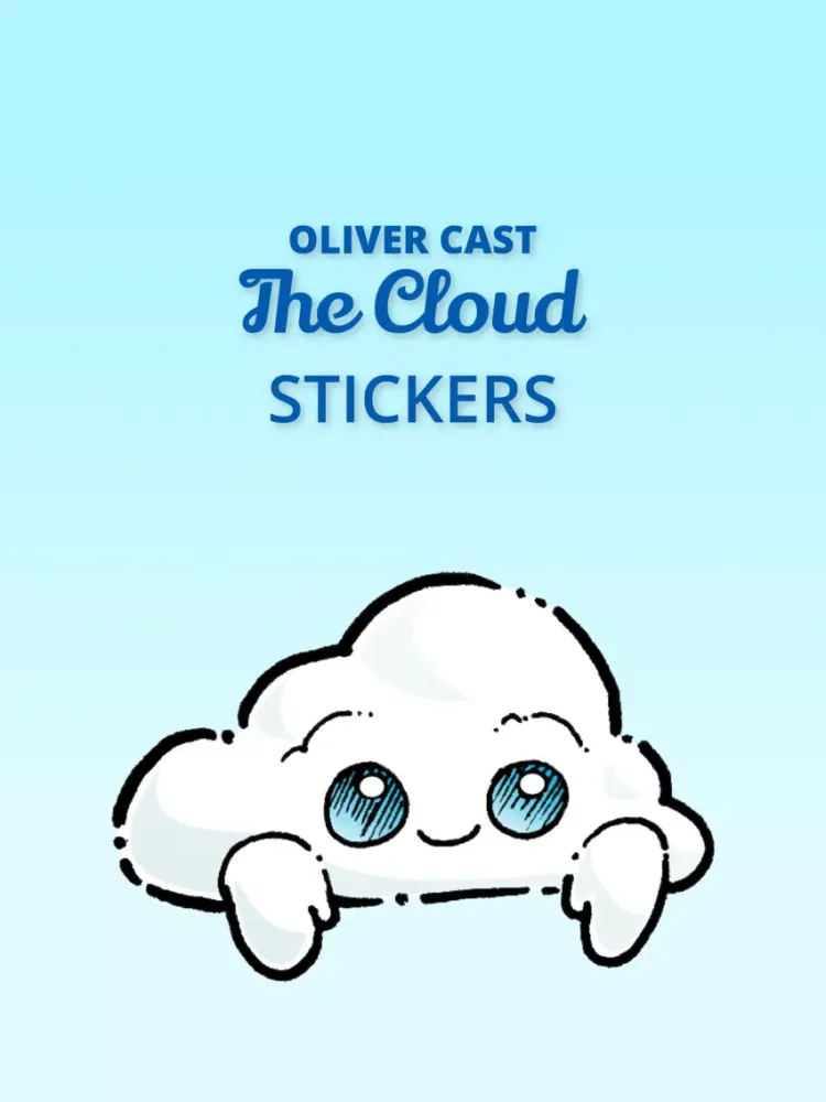 Oliver Cast The Cloud Stickers iPad  Screenshots