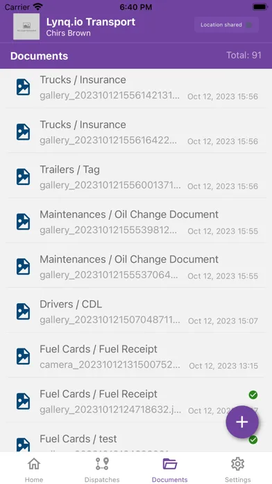 Beyond Transport: Driver App স্ক্রিনশট