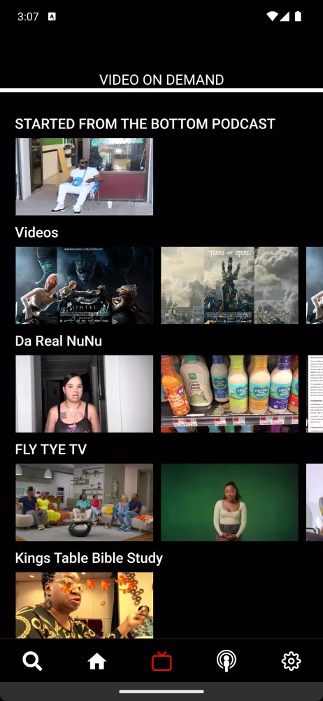 BeyondTv Network Screenshots