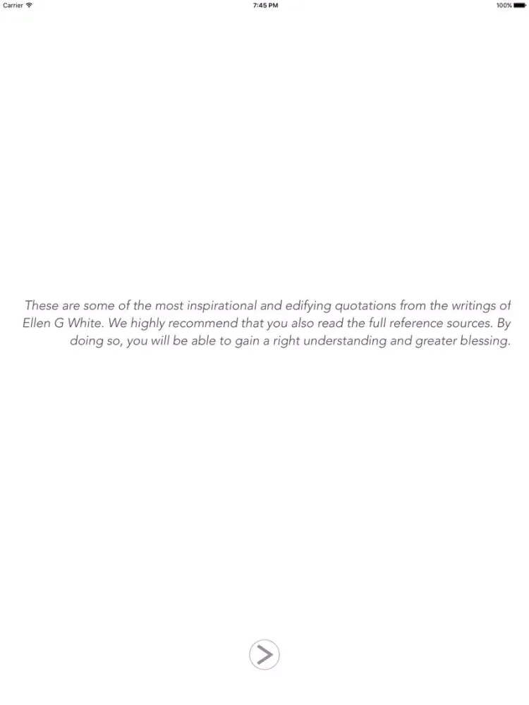 صور EGW Quotes 2 iPad 
