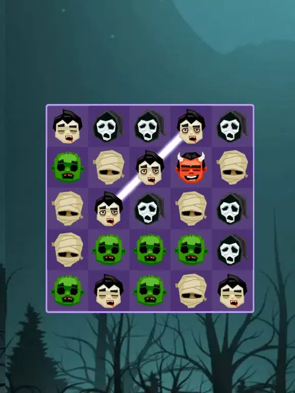 Match of Horrors : Swipe Game iPad  스크린샷