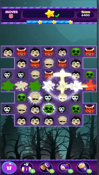 Match of Horrors : Swipe Game 스크린샷