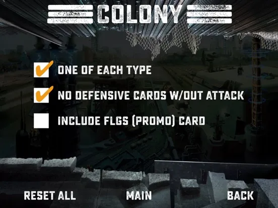 Captures d'écran de Colony Setup iPad 