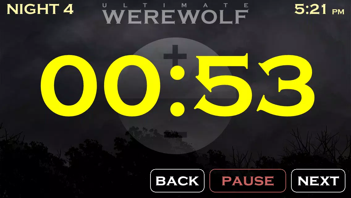 Tangkapan skrin Ultimate Werewolf Timer
