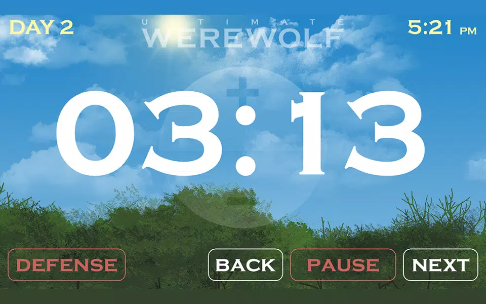 Tangkapan skrin Ultimate Werewolf Timer