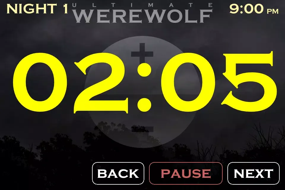 Ultimate Werewolf Timer スクリーンショット