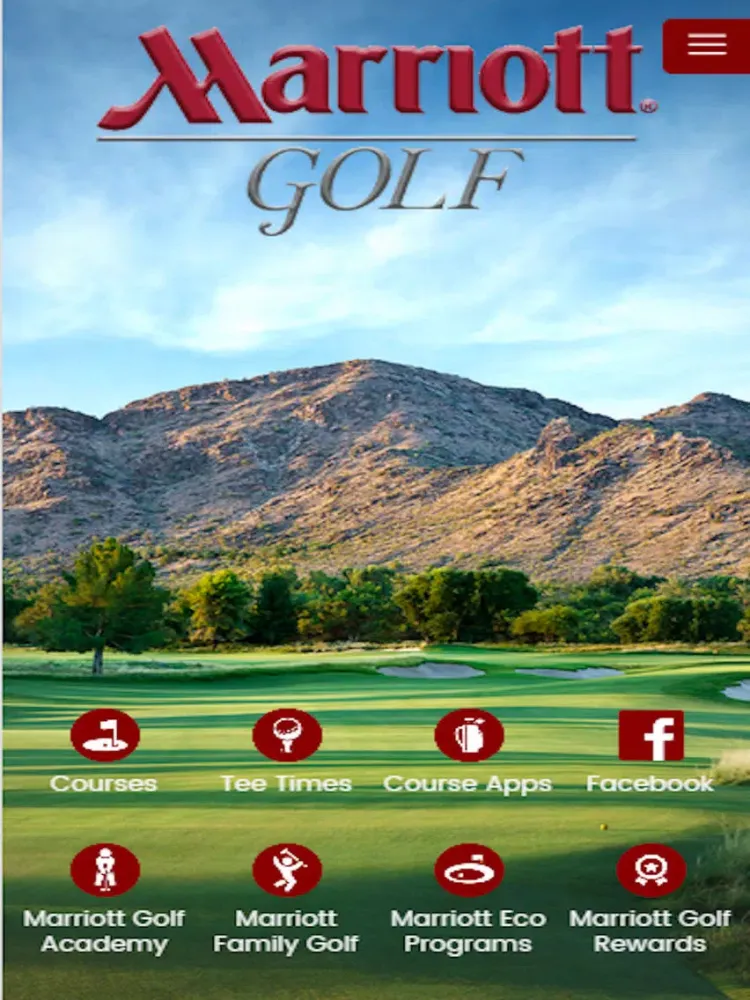Marriott Golf Official iPad  스크린샷