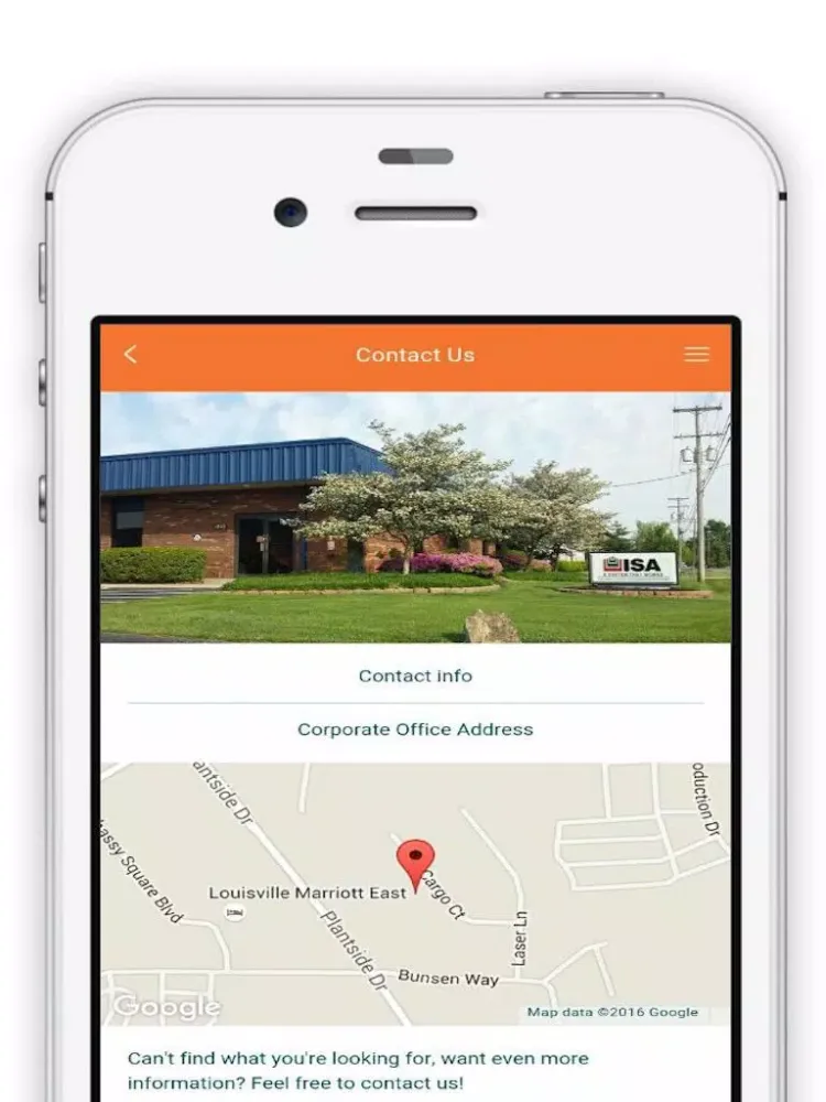 Screenshot di ISA Fire And Security E-Commerce iPad 