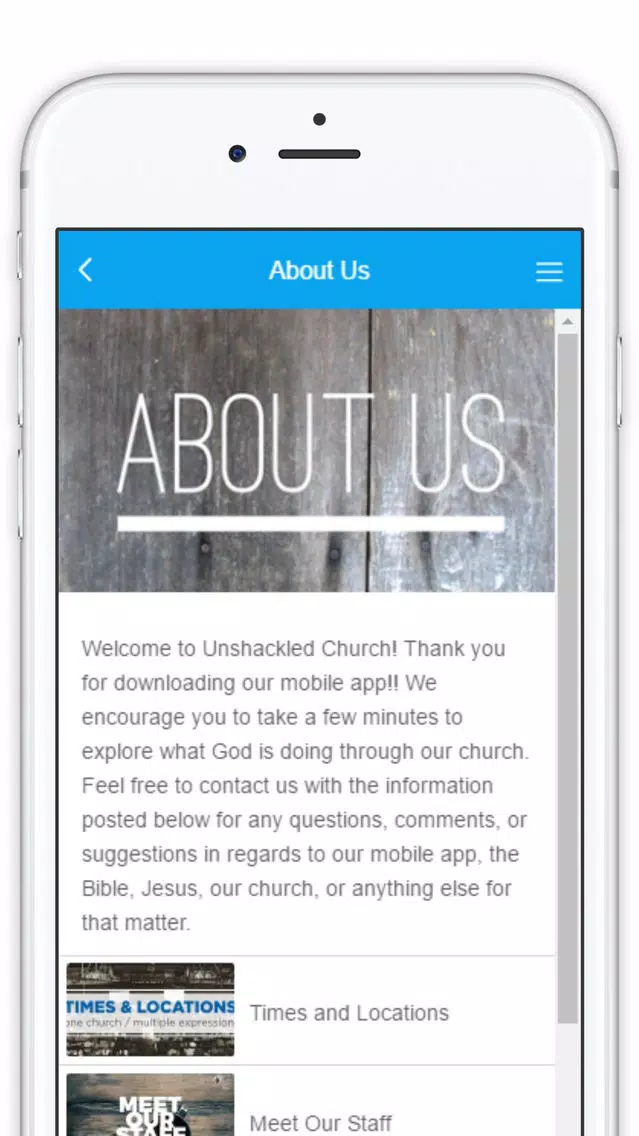 Unshackled Church Pasadena Screenshots