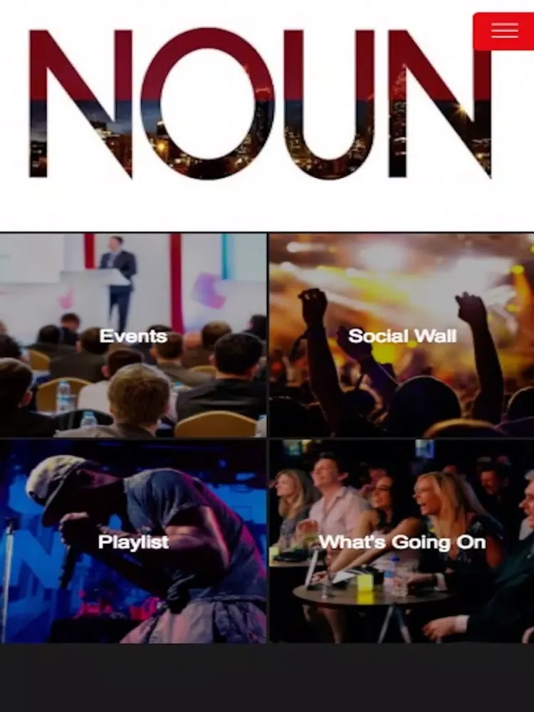 Noun Events iPad  スクリーンショット
