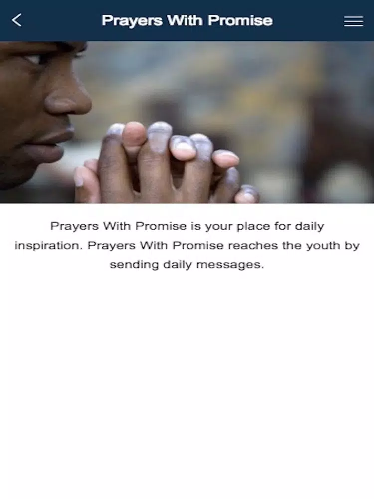 Prayers With Promise iPad 應用截圖
