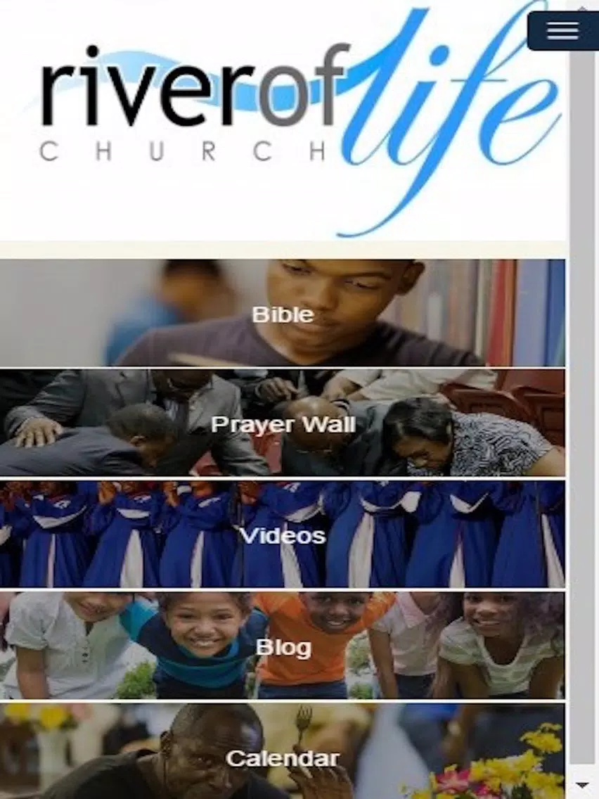 ภาพหน้าจอของ River of Life Church Ministries iPad 