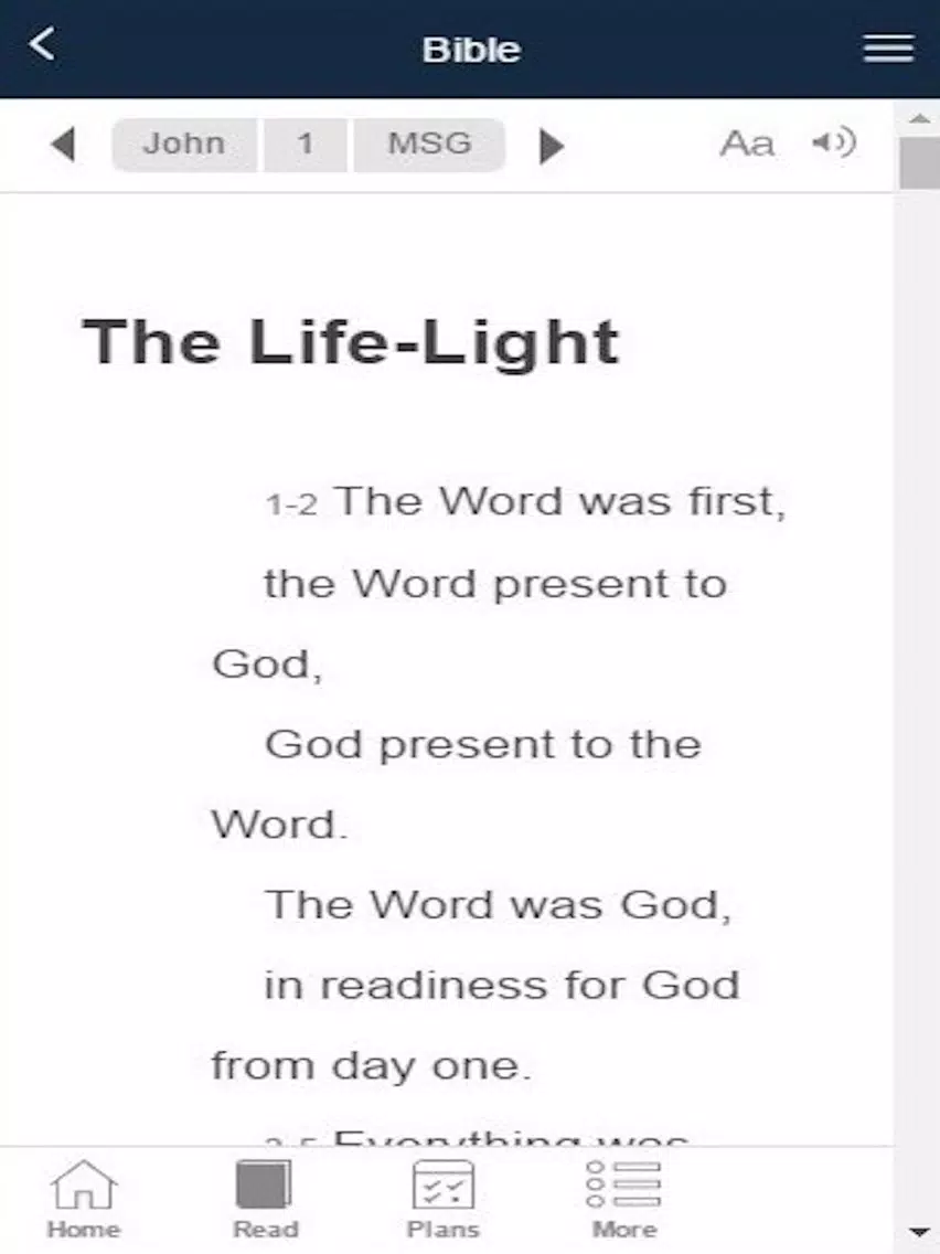 ภาพหน้าจอของ River of Life Church Ministries iPad 