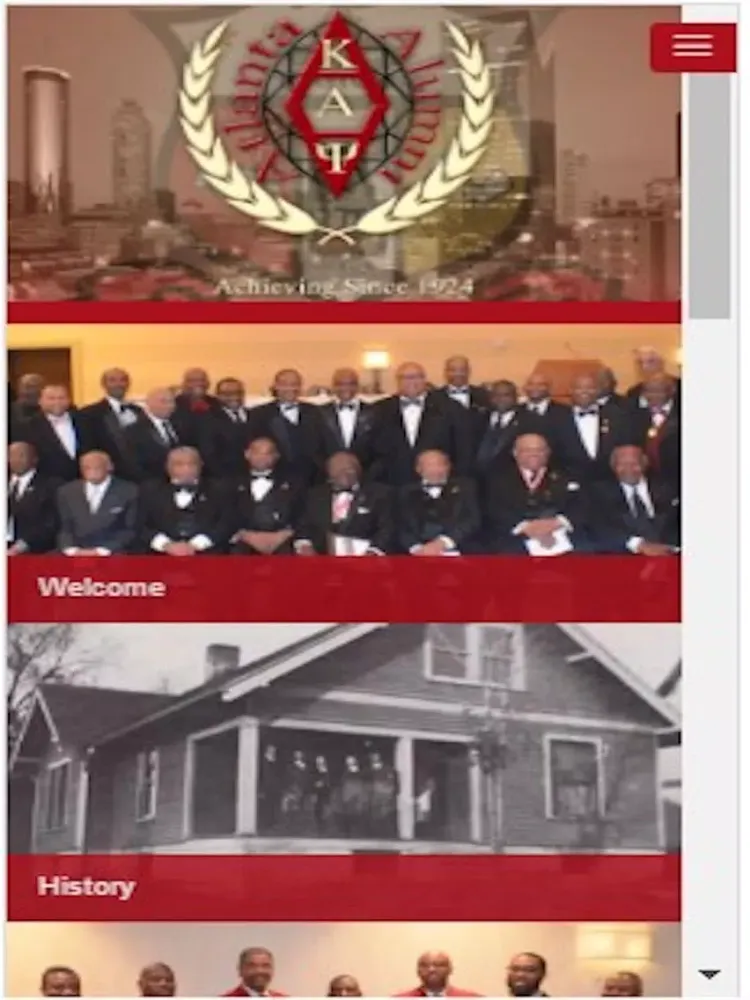 Atlanta Alumni Chapter iPad  스크린샷