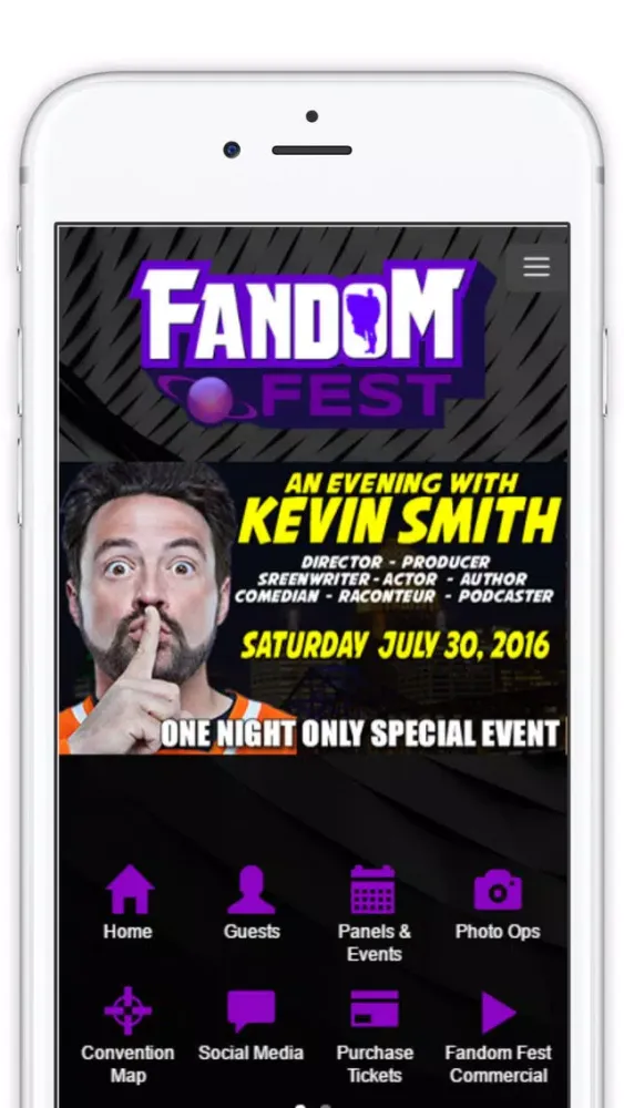 Zrzuty ekranu Fandom Fest