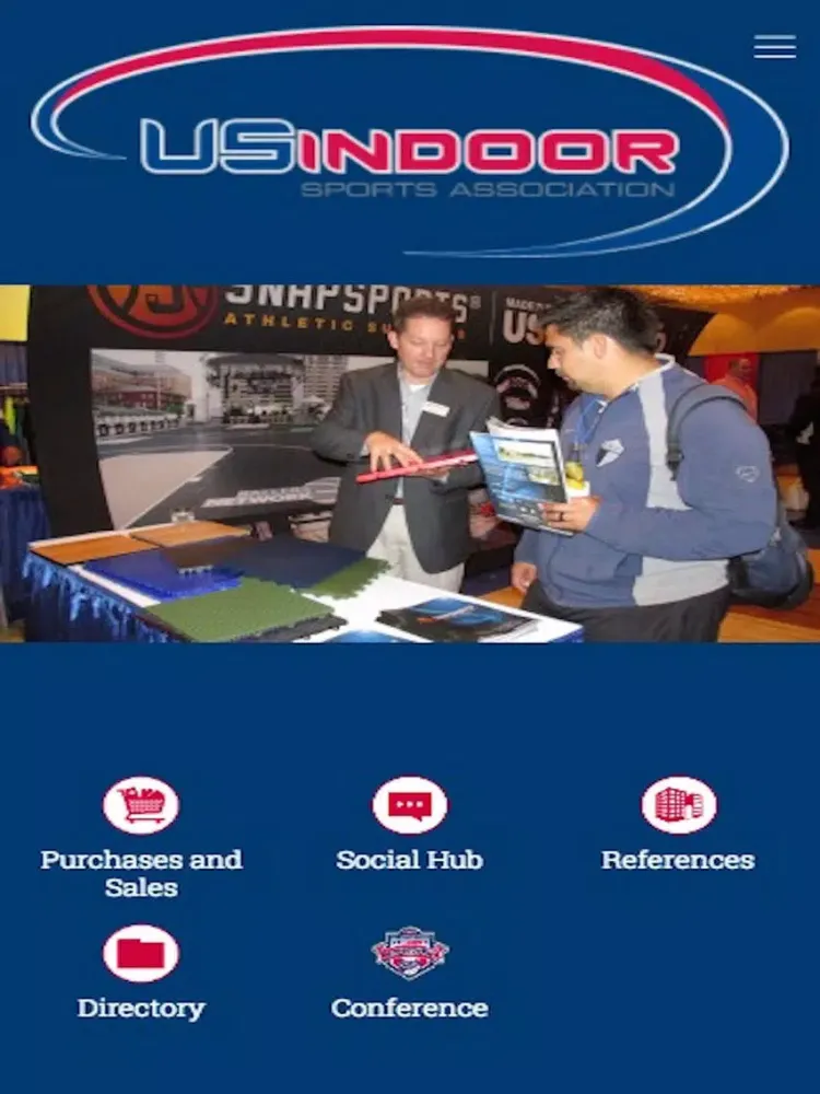 Скриншоты US Indoor Sports Association iPad 