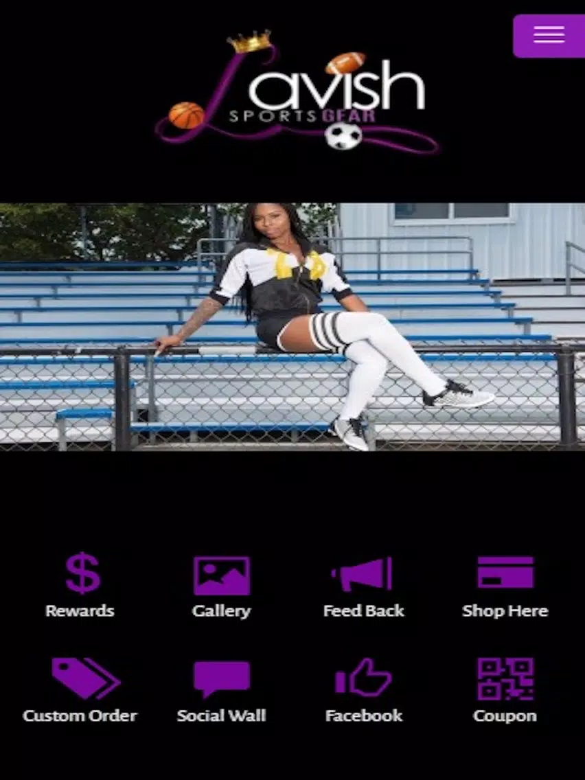 Lavish Sports Gear iPad  Screenshots