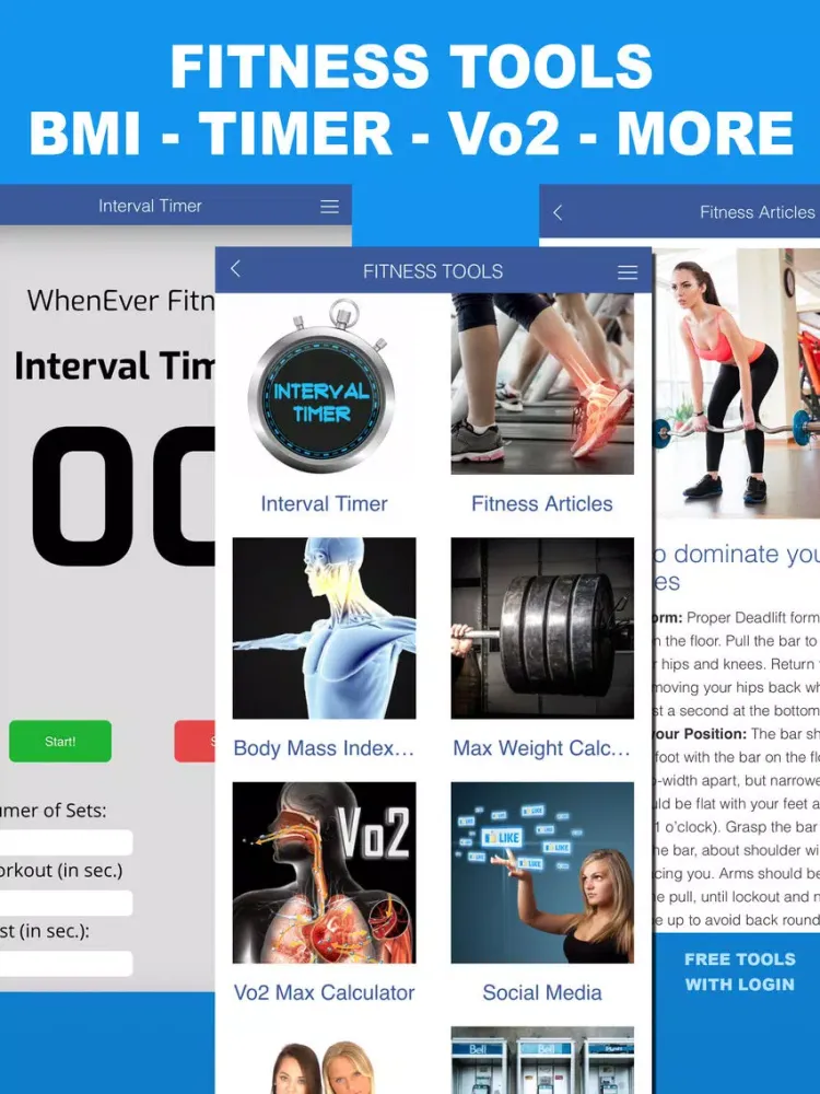 WhenEver Fitness On Demand iPad  스크린샷