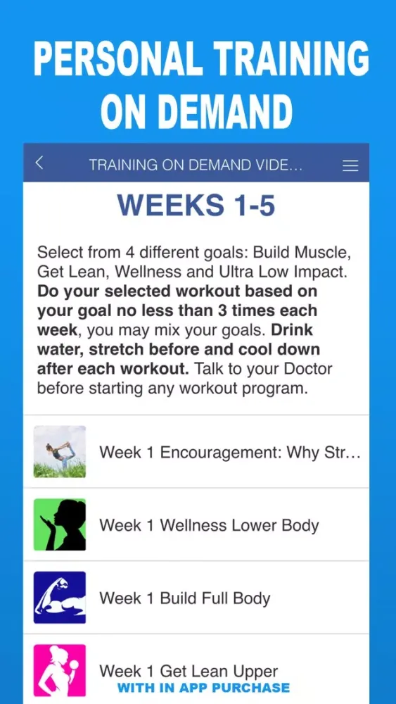 WhenEver Fitness On Demand 스크린샷
