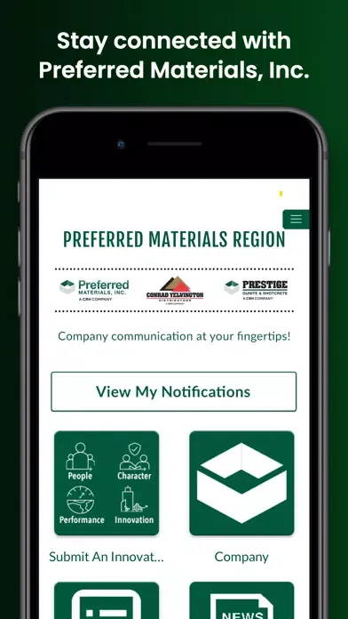 Preferred Materials, Inc. स्क्रीनशॉट