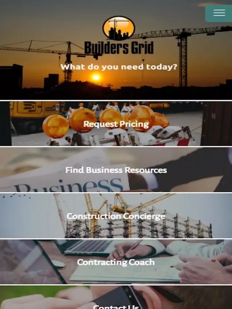 Builders Grid App iPad  Ekran Görüntüleri