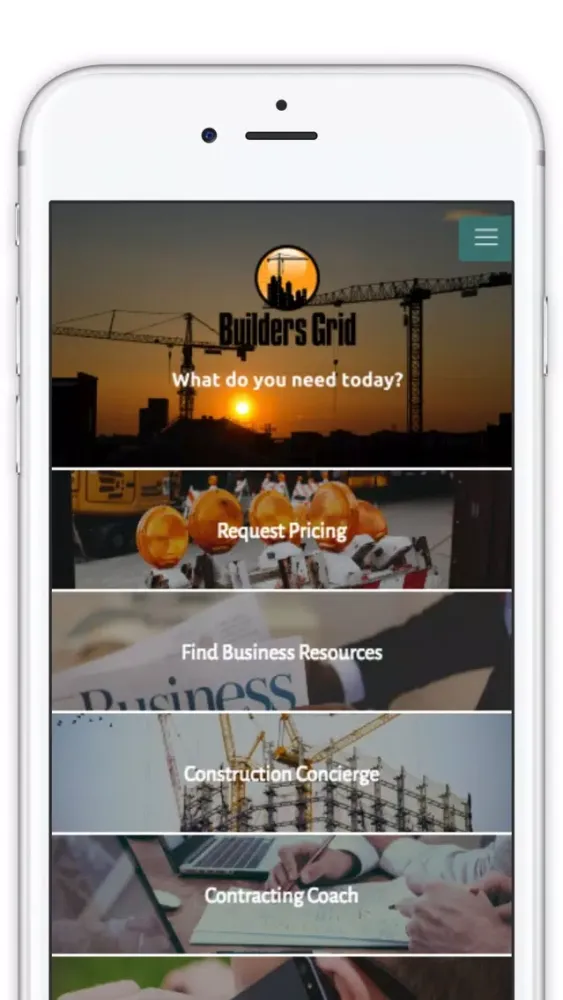 Builders Grid App Ekran Görüntüleri