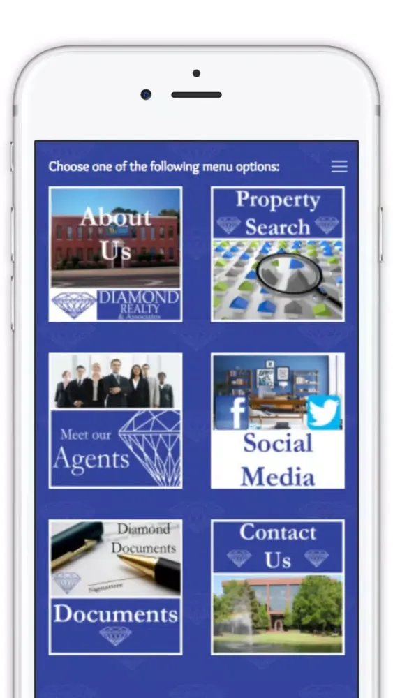 Tangkapan layar Diamond Realty and Associates
