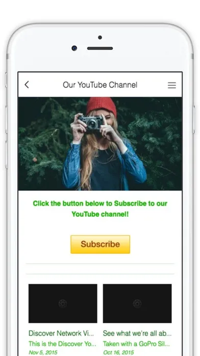 Zrzuty ekranu Discover YouTube Network