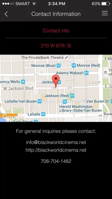 Black World Cinema Chicago স্ক্রিনশট