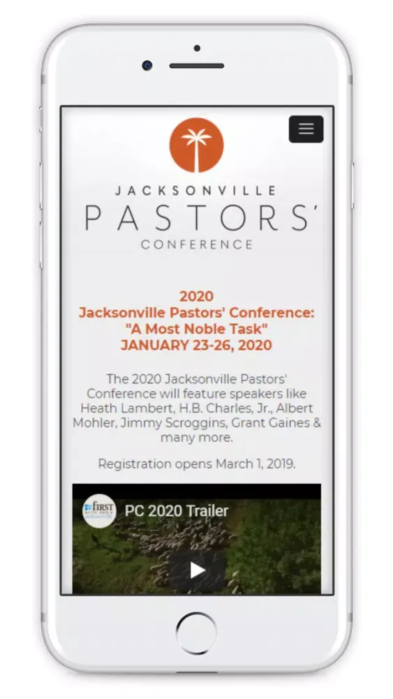 Captures d'écran de Jax Pastors Conference