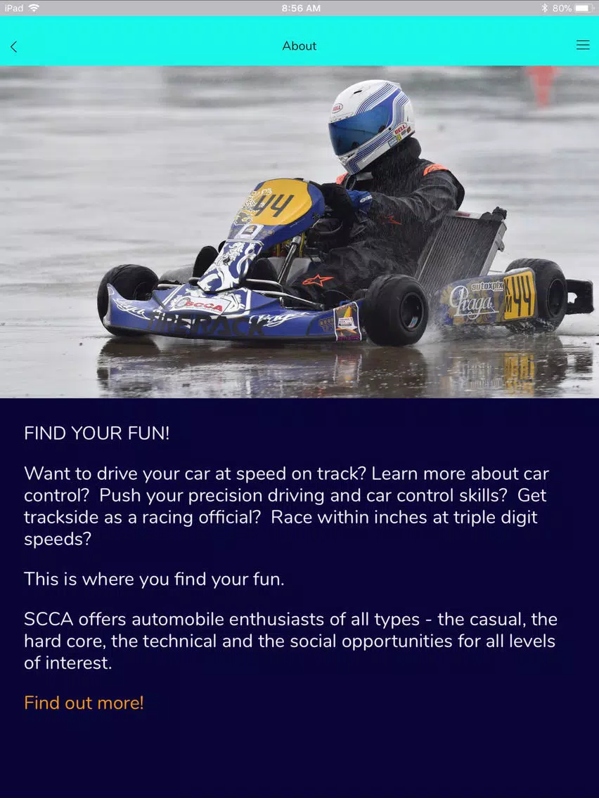 Screenshot di SCCA National Solo iPad 