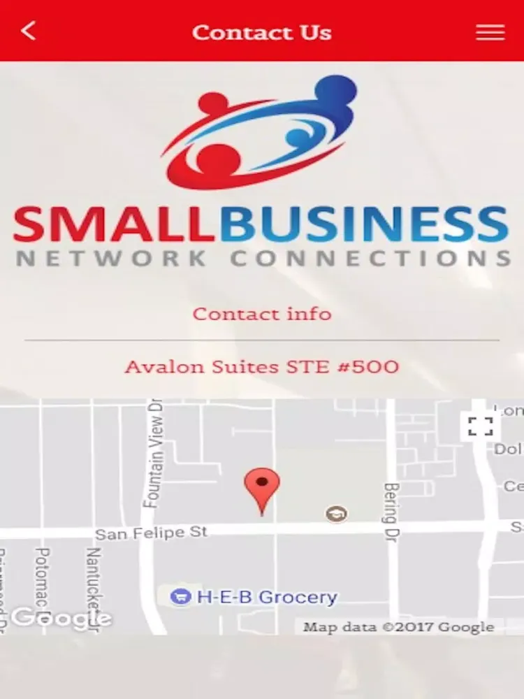Small Business Network Connect iPad 应用截图