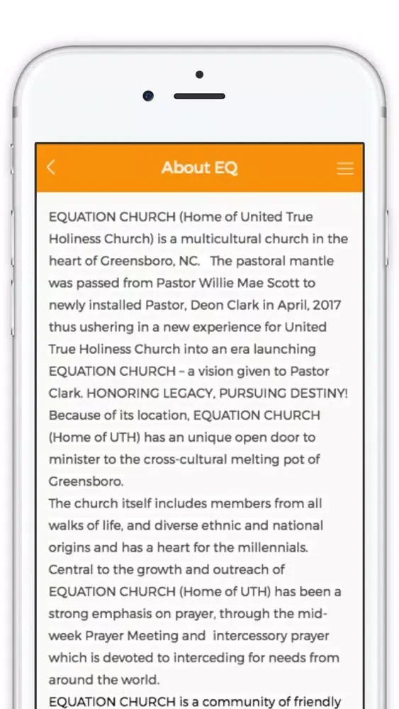 Tangkapan layar Equation Church (Home of UTH)