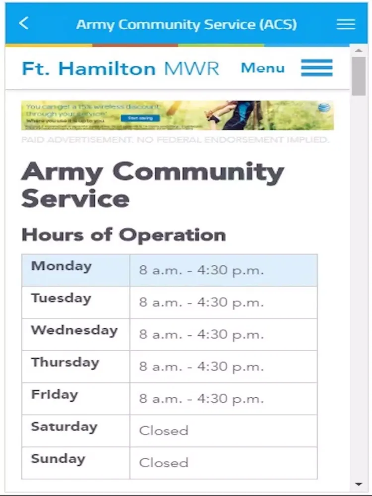 Скриншоты Fort Hamilton MWR iPad 
