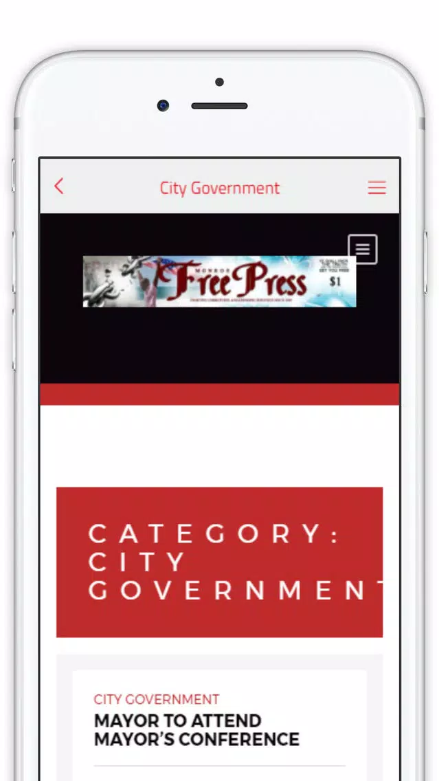 Ảnh chụp màn hình của Monroe Free Press